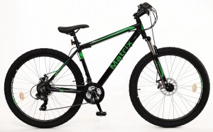 MATRIX 29 MORNING DISC ALLOY BLACK MATT DRIMALASBIKES